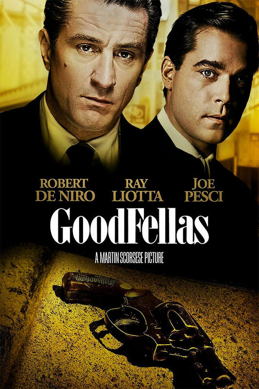 Goodfellas Movie Classic Black White Film Actor Jigsaw Puzzle