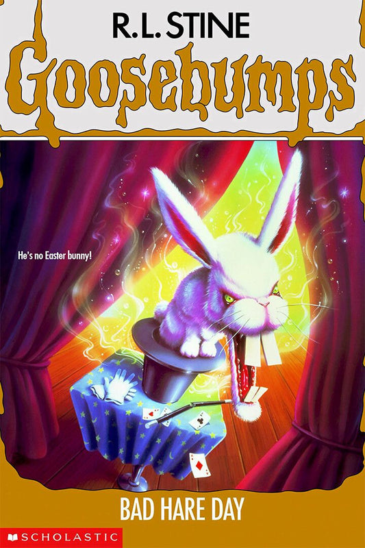 Goosebumps Bad Hare Day Horror Series Cover Art Home Decor Jigsaw Puzzle