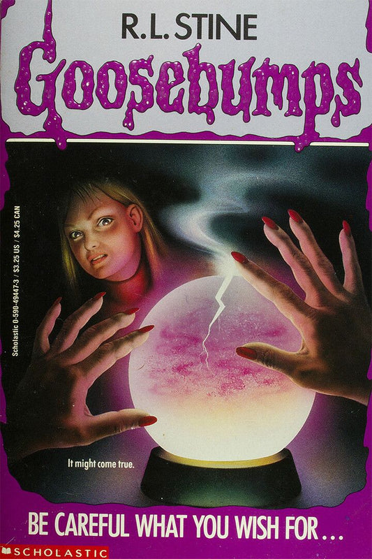Goosebumps Be Careful What You Wish For Art Print Decor Jigsaw Puzzle