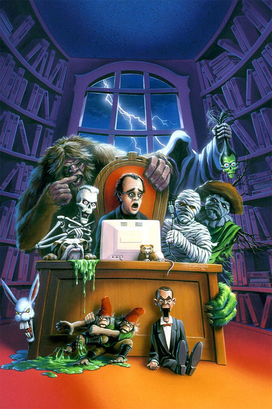 Goosebumps Be Very Afraid Horror Series Art Print Decor Jigsaw Puzzle