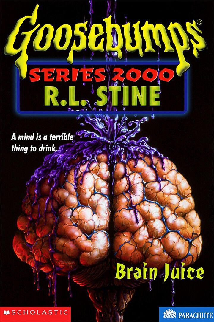 Goosebumps Brain Juice Book Series Art Print Decor Jigsaw Puzzle
