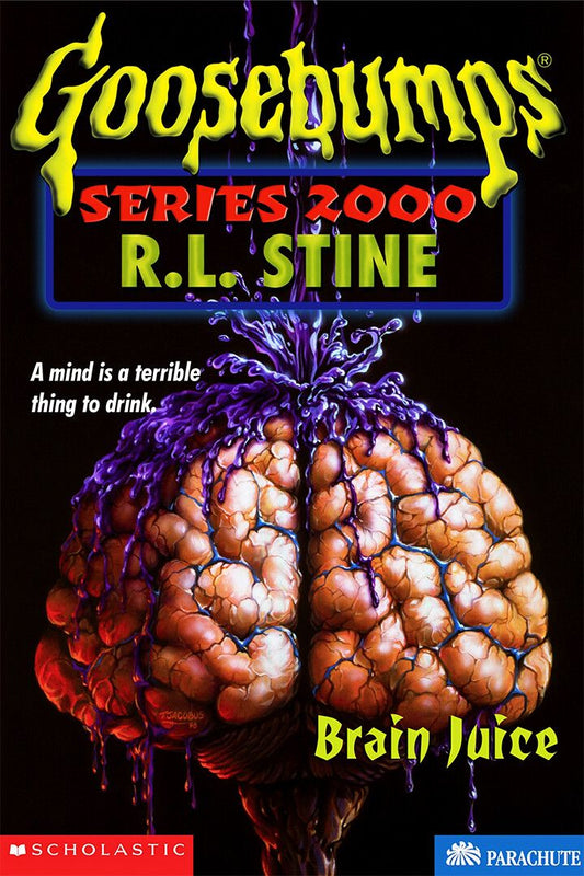 Goosebumps Brain Juice Book Series Art Print Decor Jigsaw Puzzle
