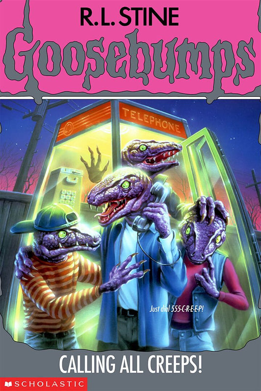 Goosebumps Comic Series Calling All Creeps Art Print Decor Jigsaw Puzzle