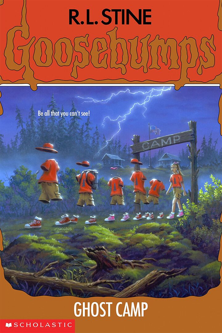 Goosebumps Horror Series Children Ghost Camp Art Print Decor Jigsaw Puzzle