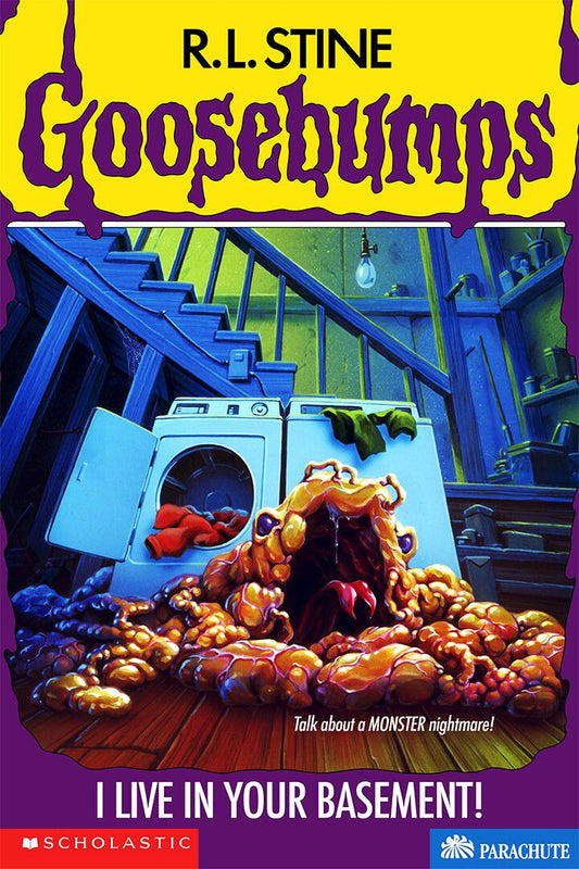 Goosebumps I Live In Your Basement Cover Comic Series Print Decor Jigsaw Puzzle