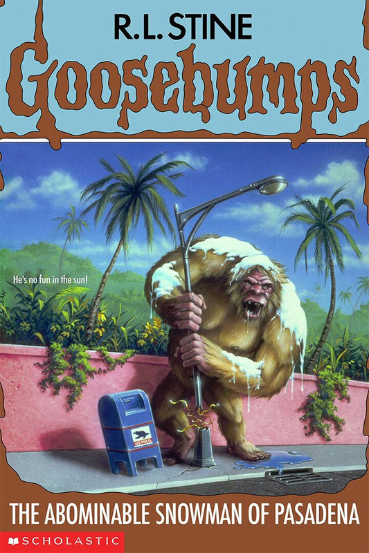 Goosebumps The Abominable Snowman Of Pasadena Art Print Decor Jigsaw Puzzle
