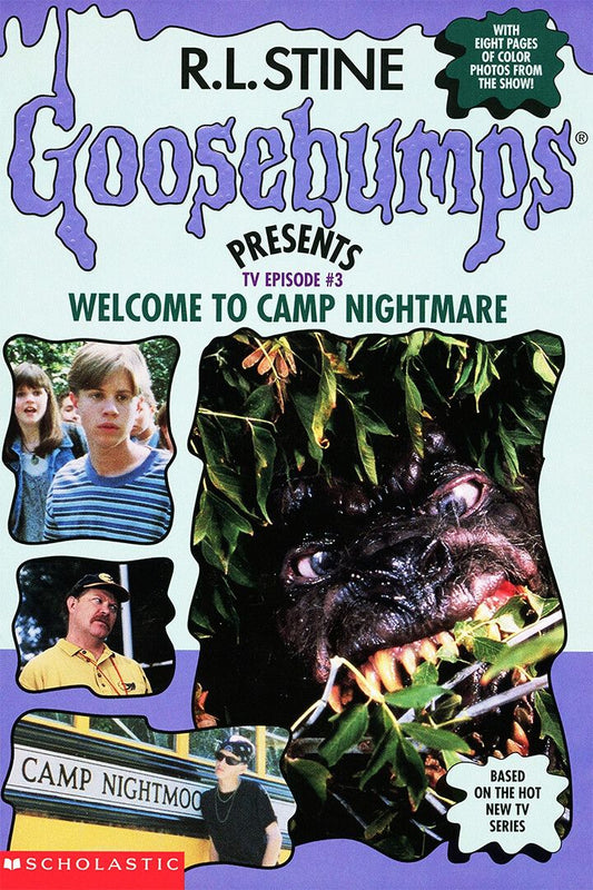 Goosebumps Welcome To Camp Comic Book Cover Decor Wall Art Jigsaw Puzzle
