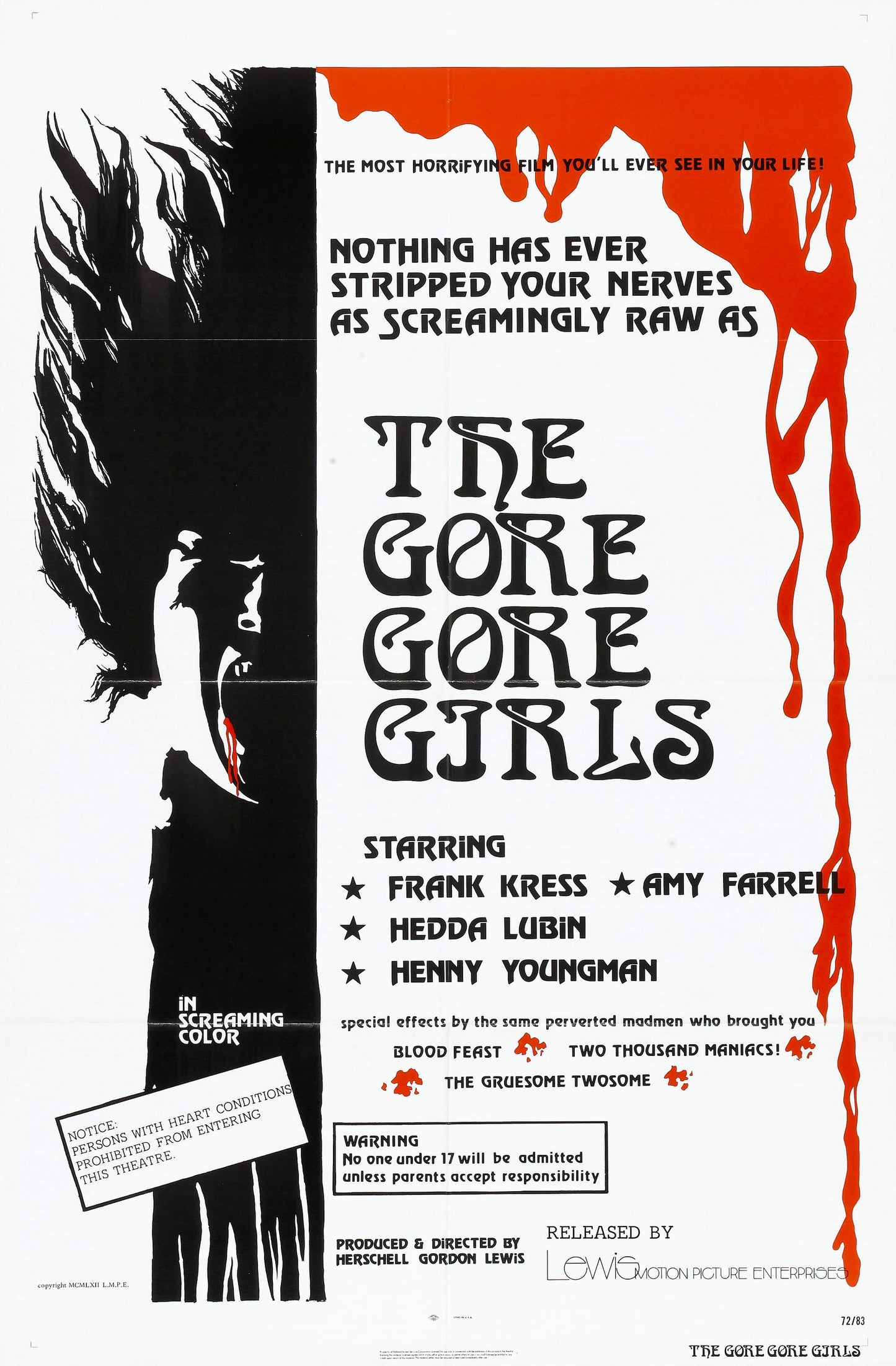 Gore Gore Girls 01 Movie Magnet