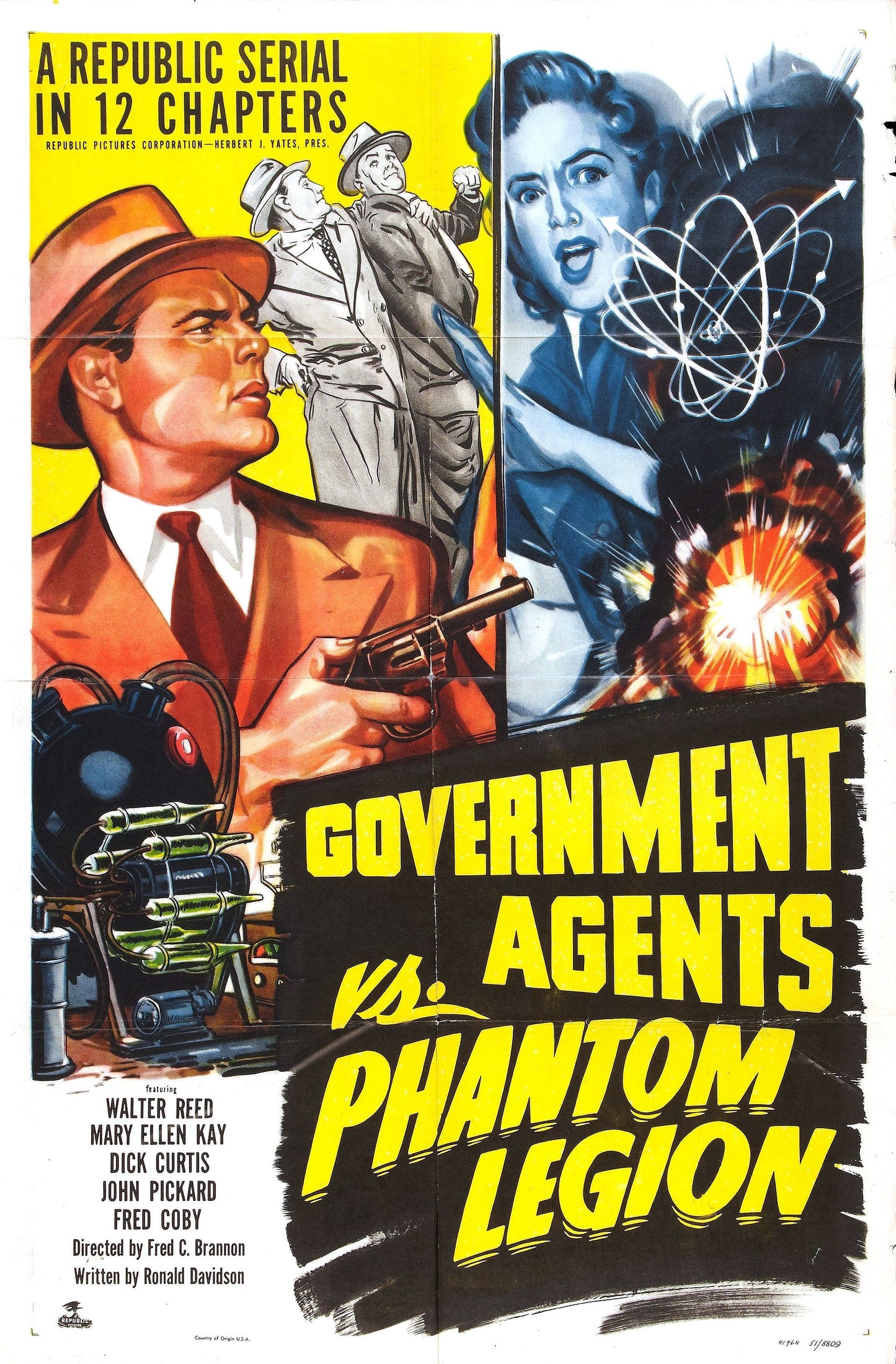 Government Agents Vs Phantom Legion 01 Movie Magnet