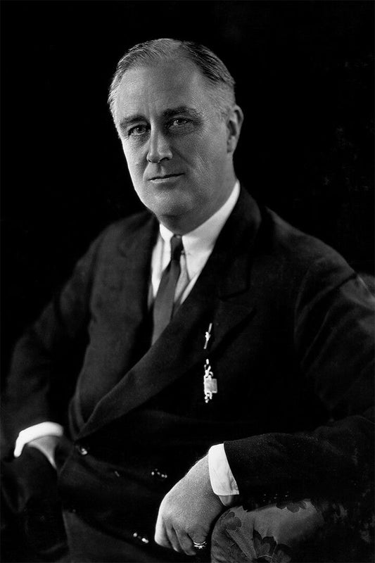 Governor Franklin Delano Roosevelt Vintage Print Jigsaw Puzzle