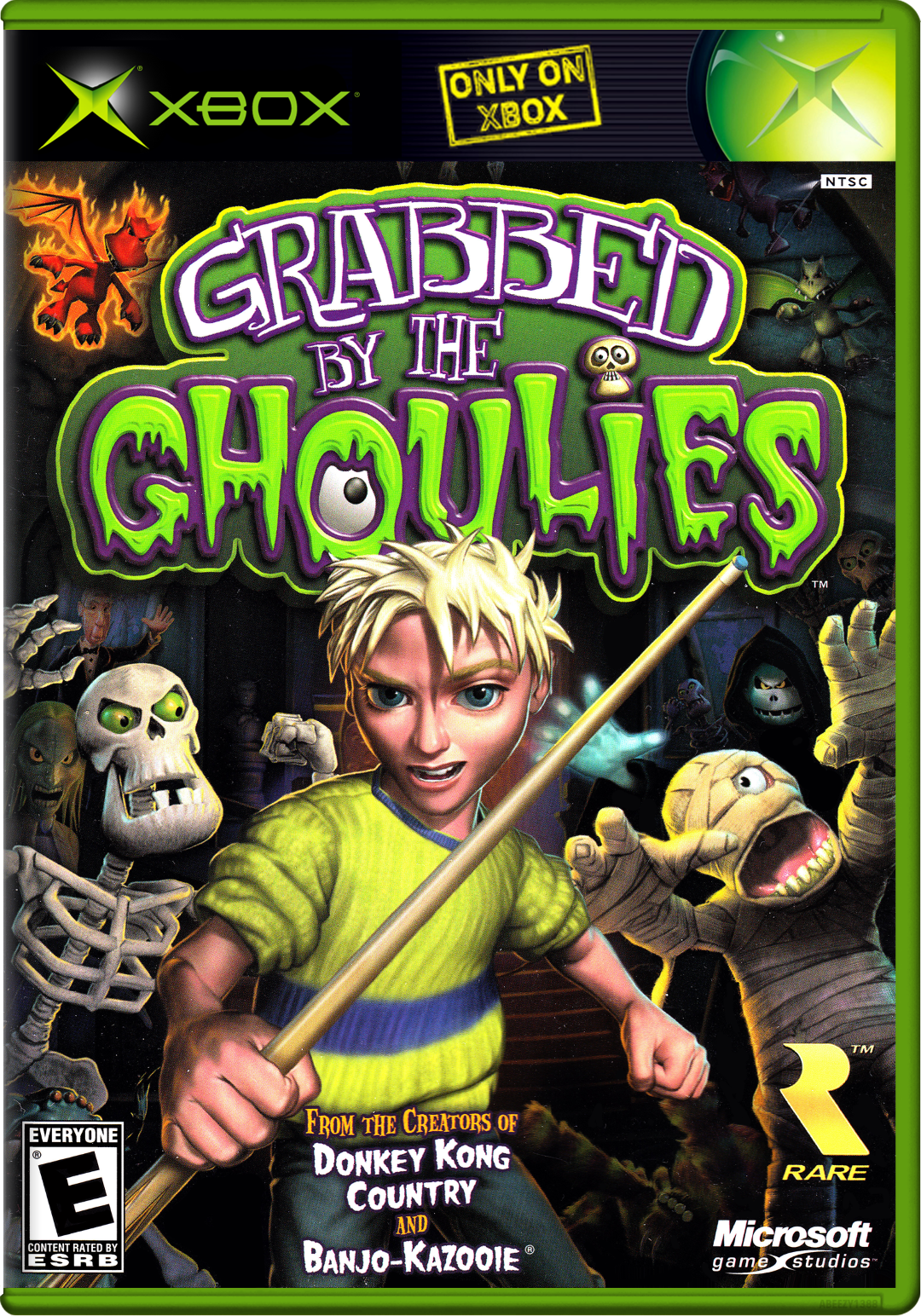 Grabbed By The Ghoulies Xbox Print Poster