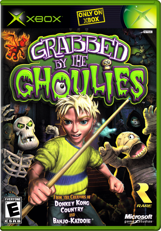 Grabbed By The Ghoulies Xbox Print Poster