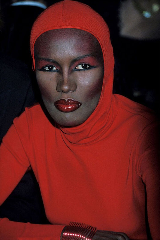 Grace Jones 1986 Model Singer Artist Vintage Wall Home Decor Jigsaw Puzzle