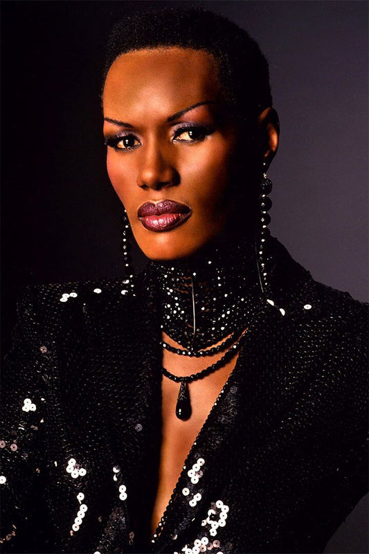 Grace Jones Actor Model Songwriter Singer Print Jigsaw Puzzle