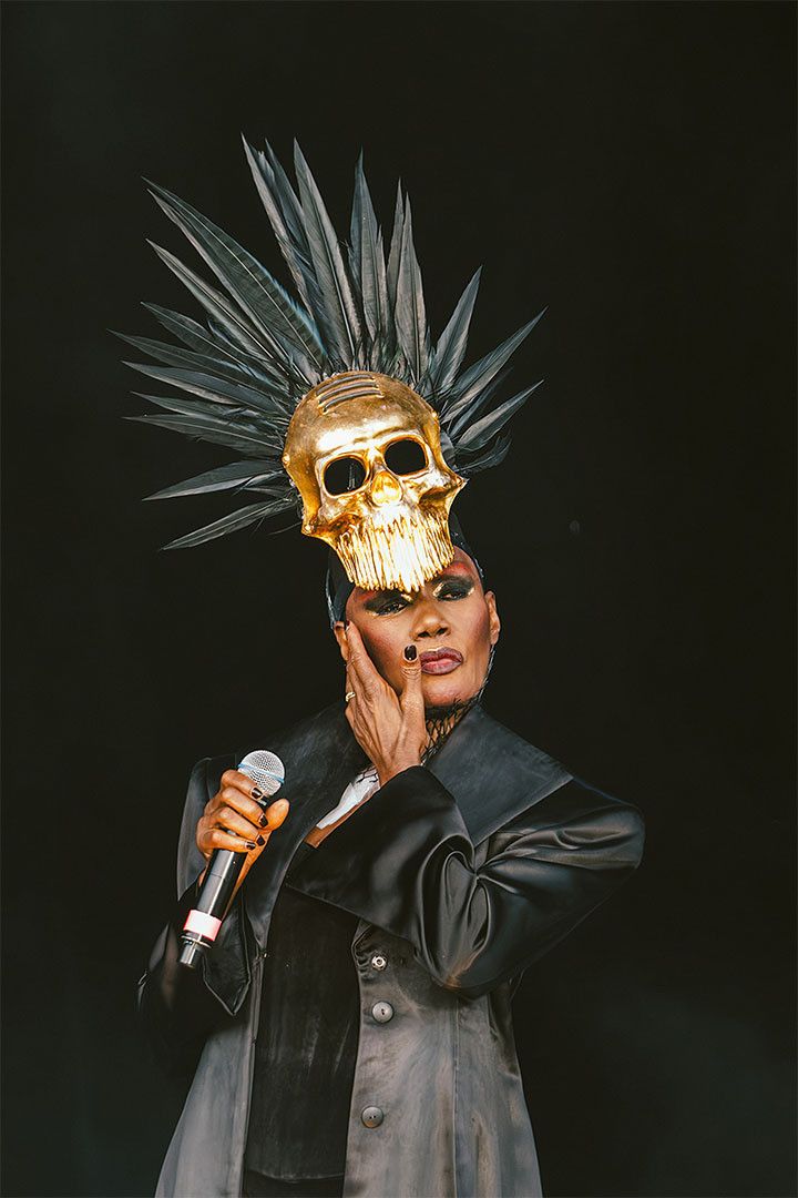 Grace Jones Jamaican Woman Model Pop Singer Film Actress Jigsaw Puzzle