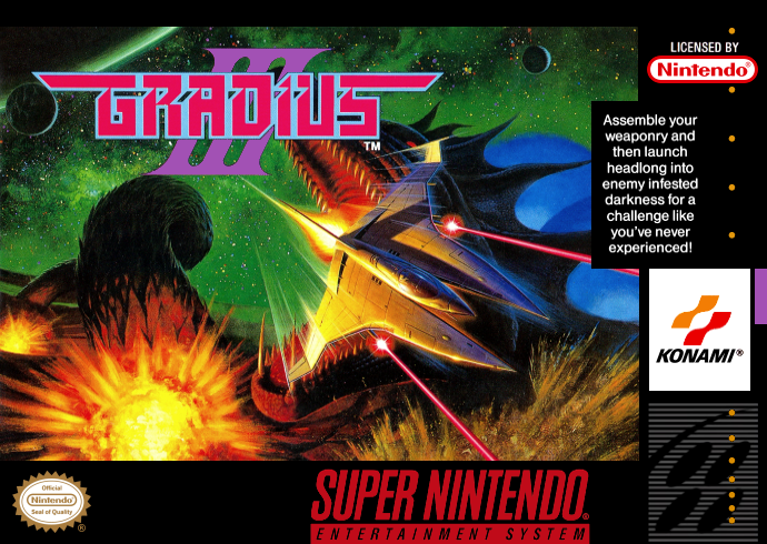 Gradius Iii (Usa) Snes Print Poster