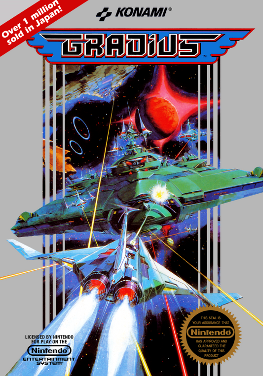 Gradius (Usa) Nes Print Poster