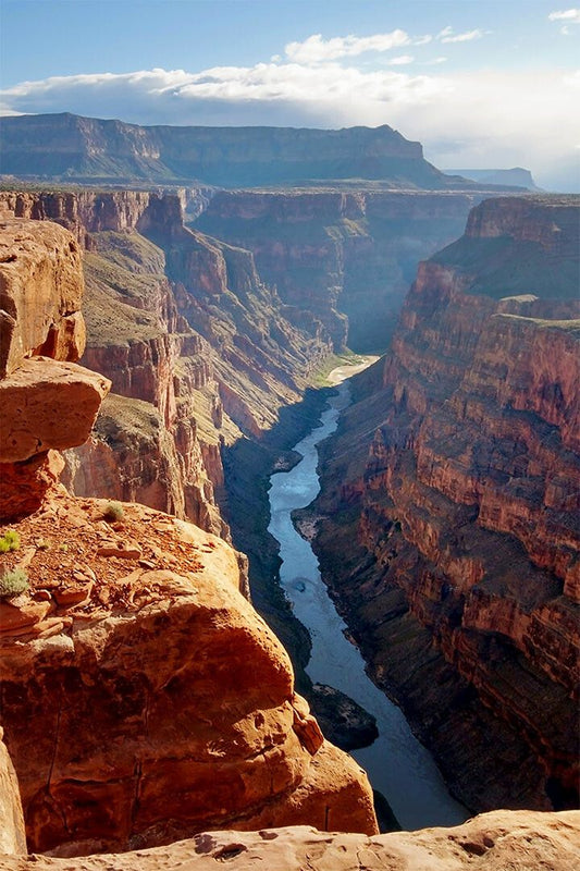 Grand Canyon Nature Landscape Sky Print Painting Wall Home Decor Jigsaw Puzzle