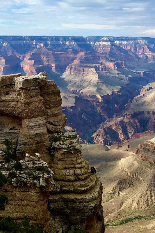 Grand Canyon With Complex Landscape Painting Jigsaw Puzzle
