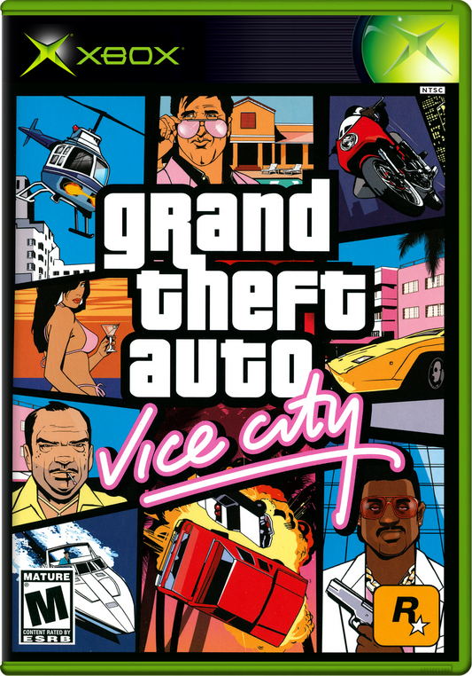 Grand Theft Auto Vice City Xbox Print Poster