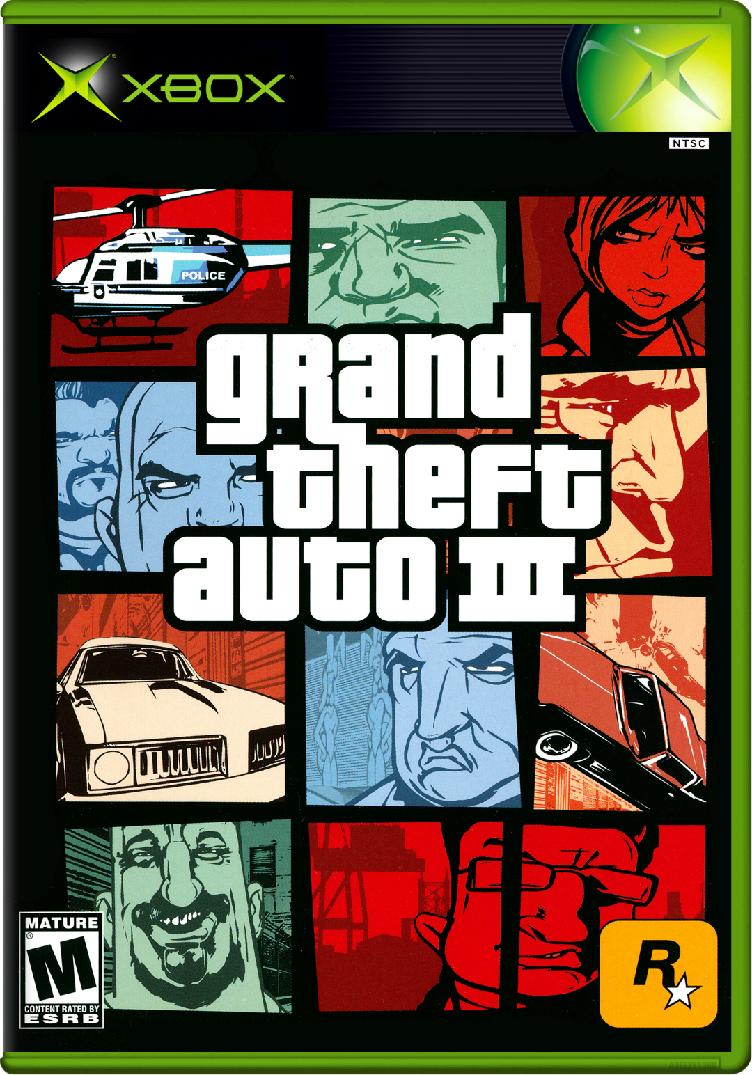 Grand Theft Auto Iii Xbox Print Poster
