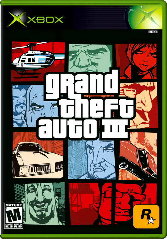 Grand Theft Auto Iii Xbox Print Poster
