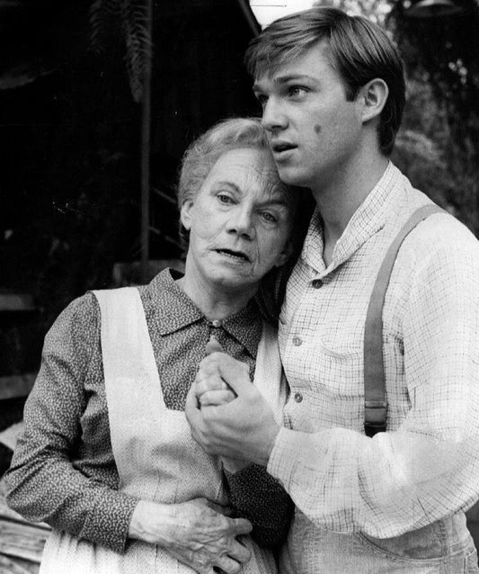 Grandma & John Boy From Classic Tv Show The Waltons Picture Photo Print