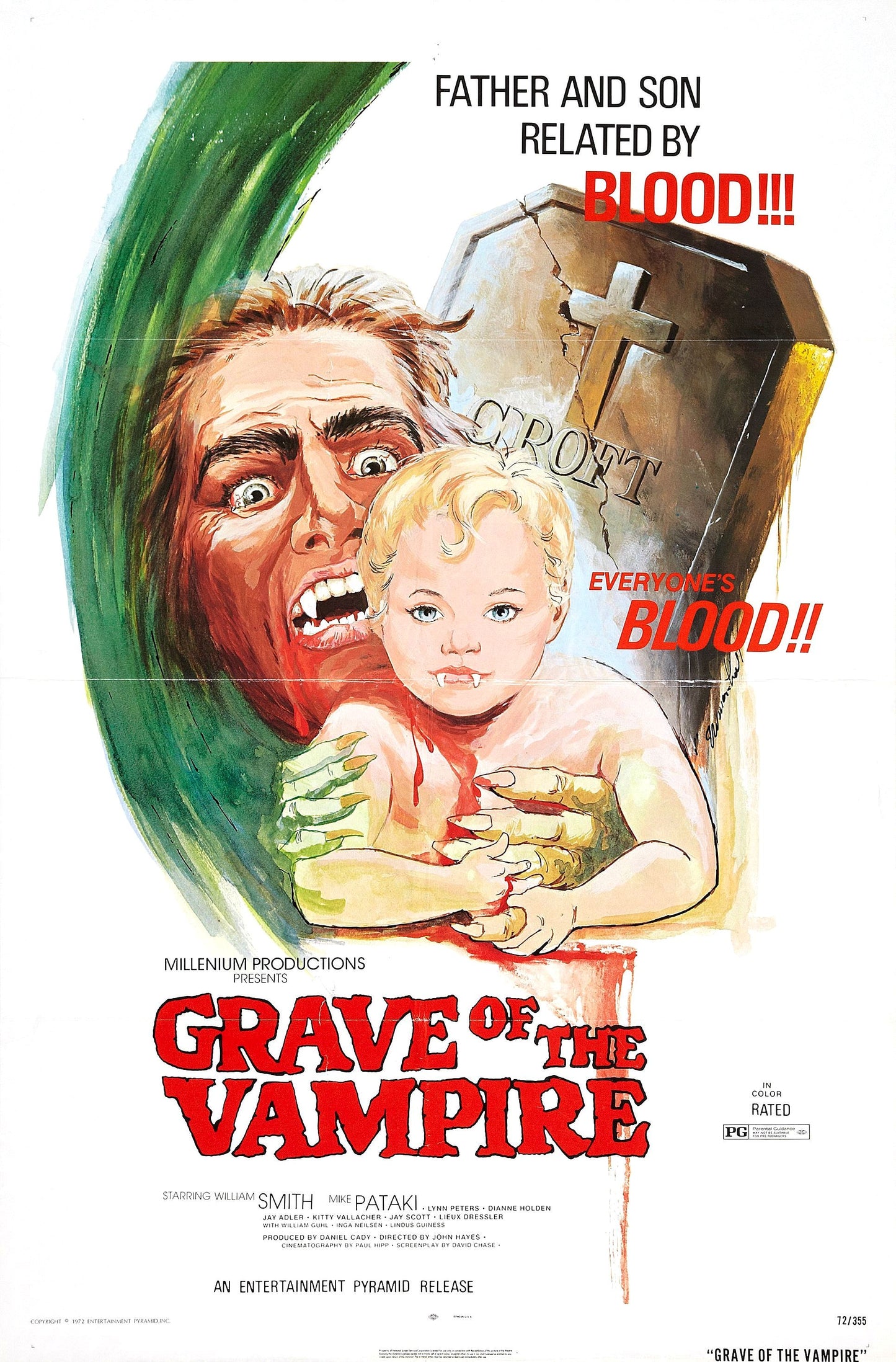 Grave Of Vampire 01 Movie Keychain