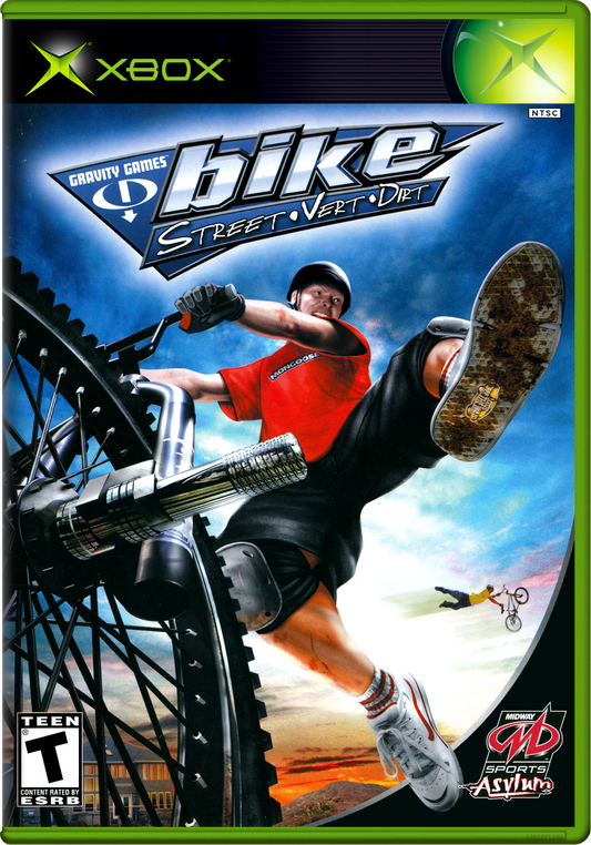 Gravity Games Bike Street. Vert. Dirt. Xbox Print Poster