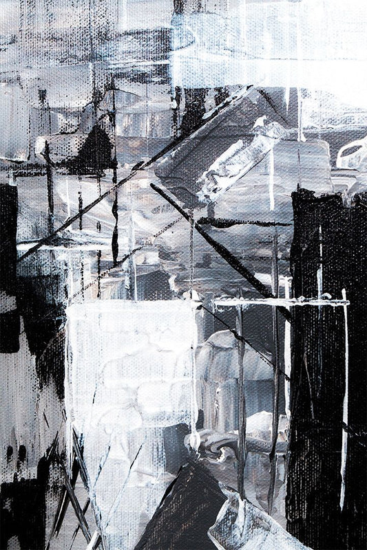Gray And Black Digital Wallpaper Art Wall Decor Jigsaw Puzzle