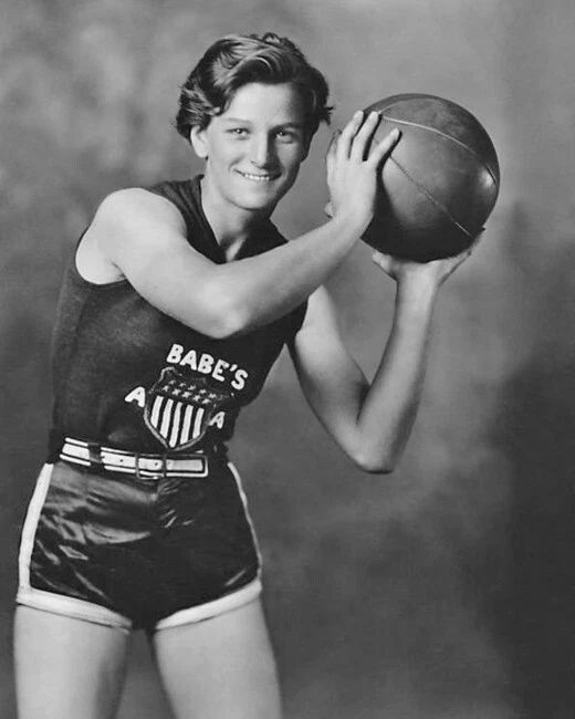 Great Athlete Babe Didrikson Zaharias Glossy Magnet Print Basketball Magnet 1