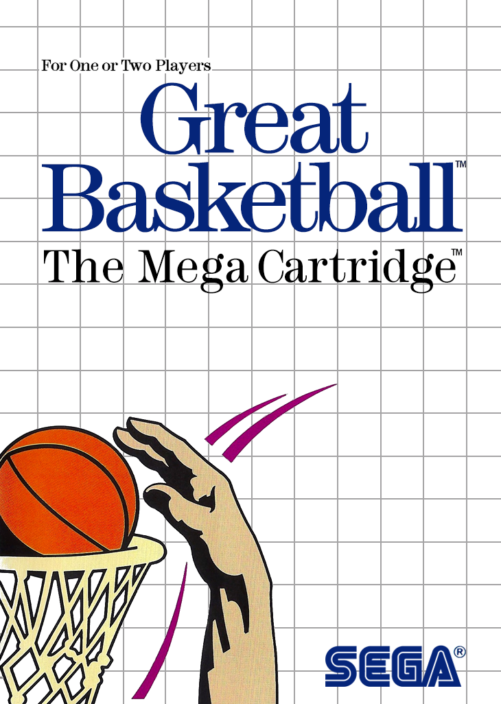 Great Basketball Sega Master System Print Poster