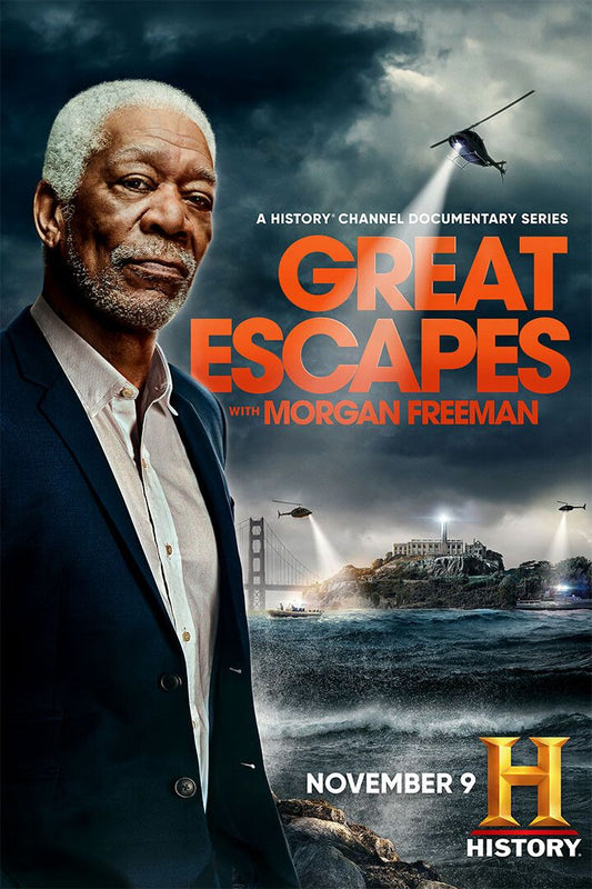 Great Escapes With Morgan Freeman Movie Painting Jigsaw Puzzle