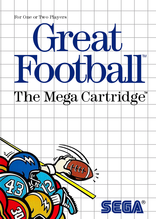 Great Football Sega Master System Print Poster