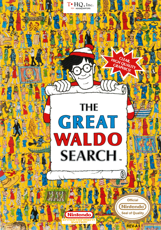 Great Waldo Search, The (Usa) Nes Print Poster