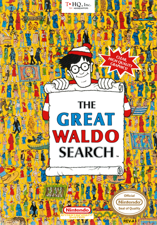 Great Waldo Search, The (Usa) Nes Print Poster