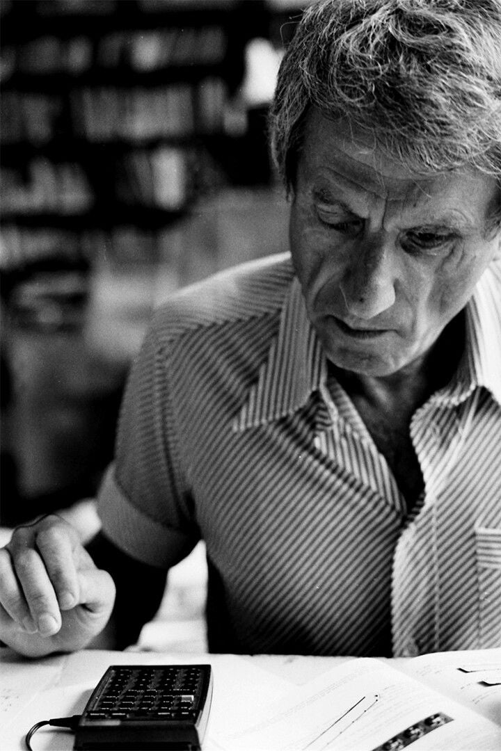 Greek Composer Iannis Xenakis Print Wall Art Home Decor Poster