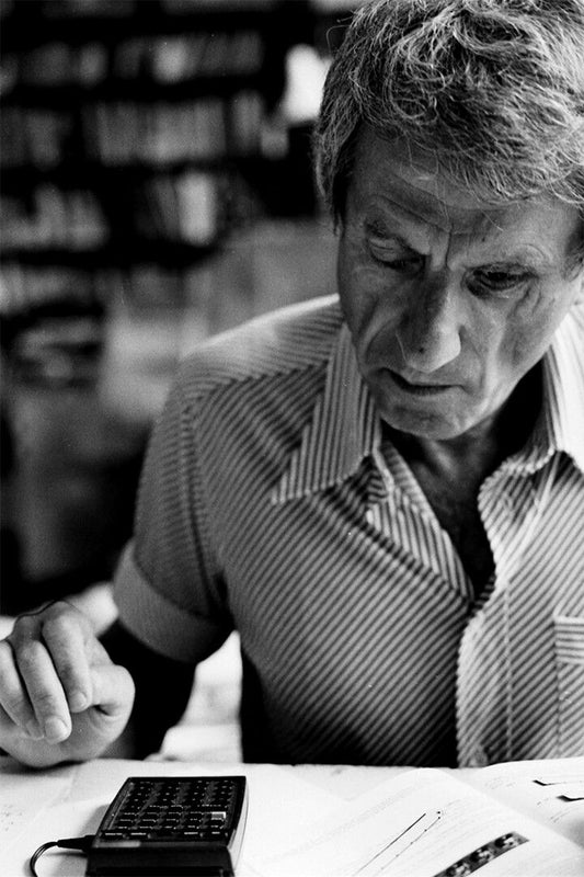 Greek Composer Iannis Xenakis Print Jigsaw Puzzle