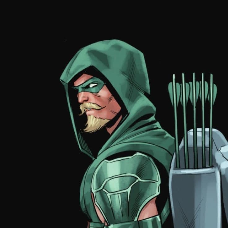 Green Arrow Portrait Jigsaw Puzzle