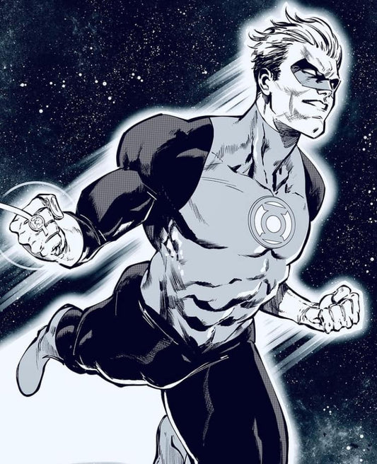 Green Lantern Action Hero Print Poster