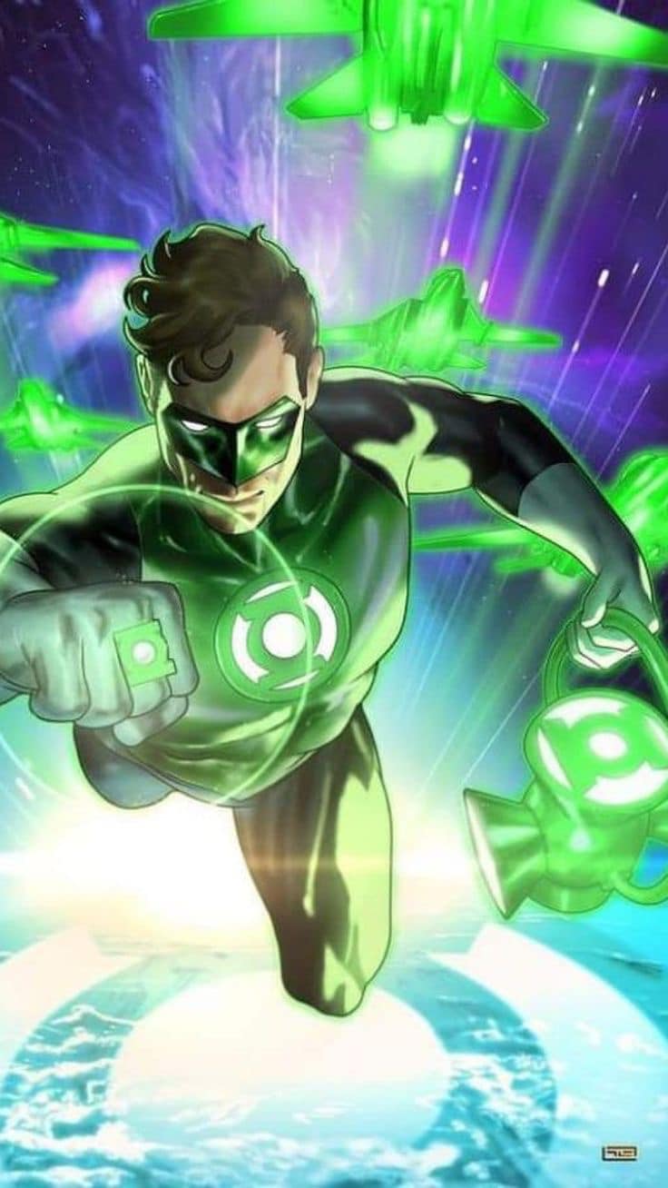 Green Lantern Action Hero (2) Print Poster