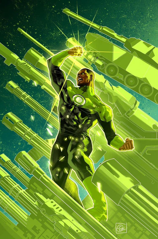 Green Lantern Action Pose Print Poster