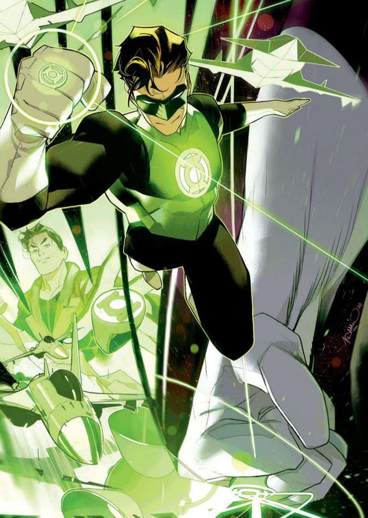 Green Lantern Action Pose (4) Print Poster