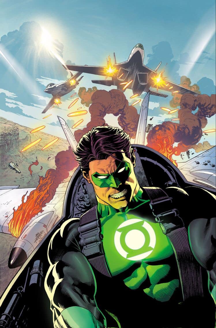 Green Lantern Air Combat Jigsaw Puzzle