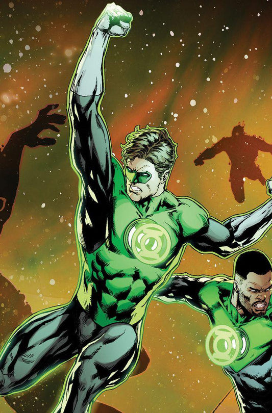 Green Lantern Comic Action Print Poster