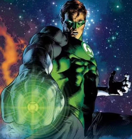 Green Lantern Comic Art (2) Print Poster