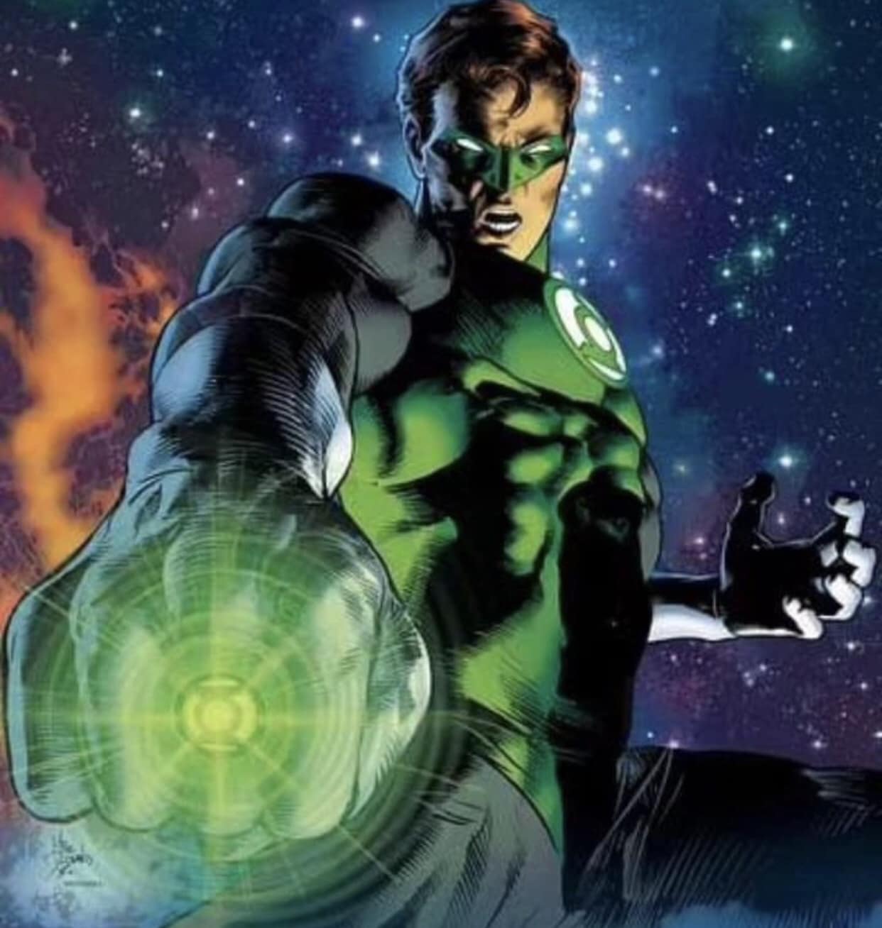 Green Lantern Comic Art (2) Jigsaw Puzzle