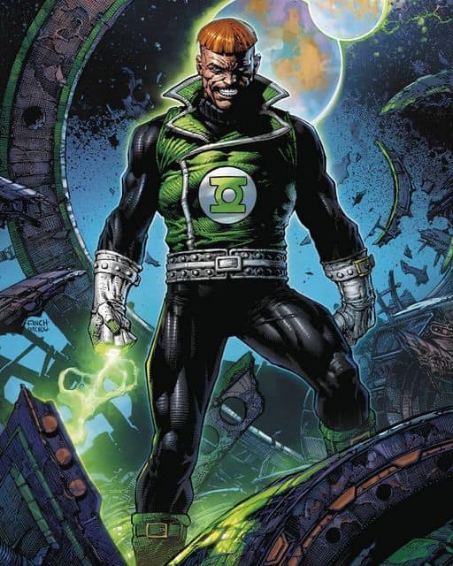 Green Lantern Comic Art (6) Print Poster
