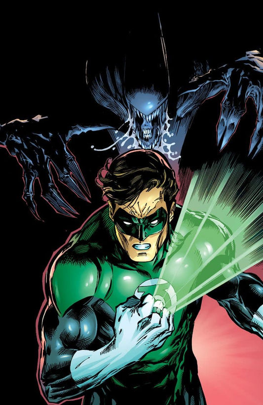 Green Lantern Fight Scene Print Poster