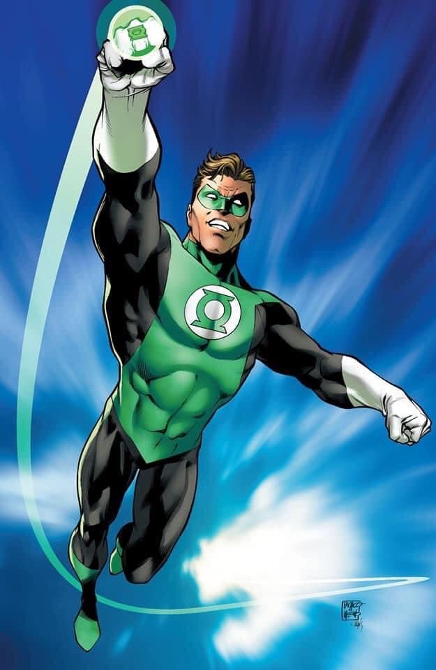 Green Lantern Flying Action (2) Print Poster